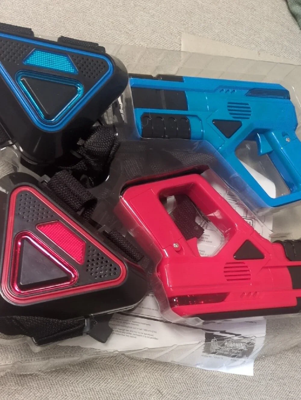 Sharper Image 2-Player Laser Tag Set in Red and Blue